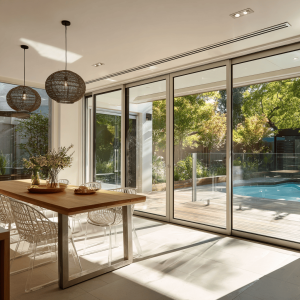 Heavy Duty Sliding Screen Door